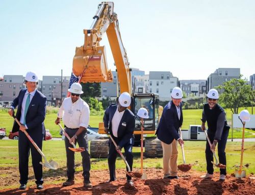 Groundbreaking ceremony for Harvest Center of Charlotte